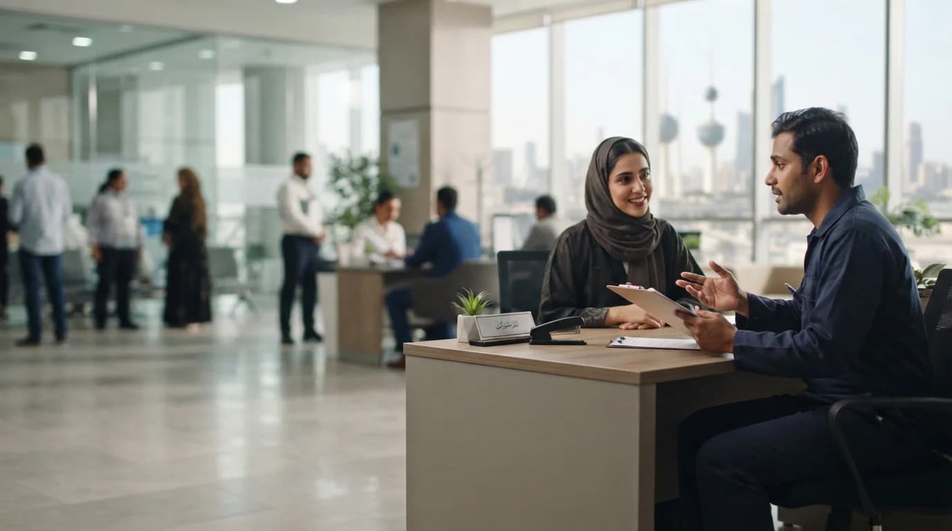 Editorial cover for How to File a Labor Complaint in Kuwait — Step by Step
